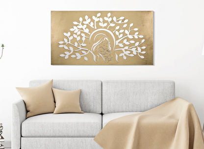 Dekoratives Paneel Maternity Gold 120x2x64 cm