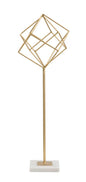 Elegant Cubic Sculpture 16x18x52.5 cm