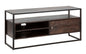 Solid Acacia Nilotica Wood TV Stand - Modern Design and Elegant Storage Space 120x40x55 cm