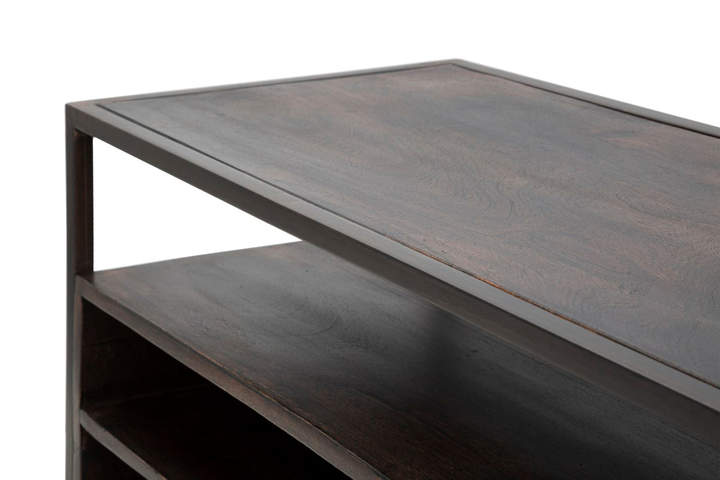 TV-Schrank aus massivem Akazien-Nilotica-Holz – Modernes Design und stilvoller Stauraum 120x40x55 cm