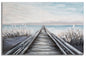 Canvas Art Print with Pier - Dimensions 120x3.8x80 cm