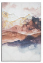 Brown Mountain Art Print 80x3x120 cm