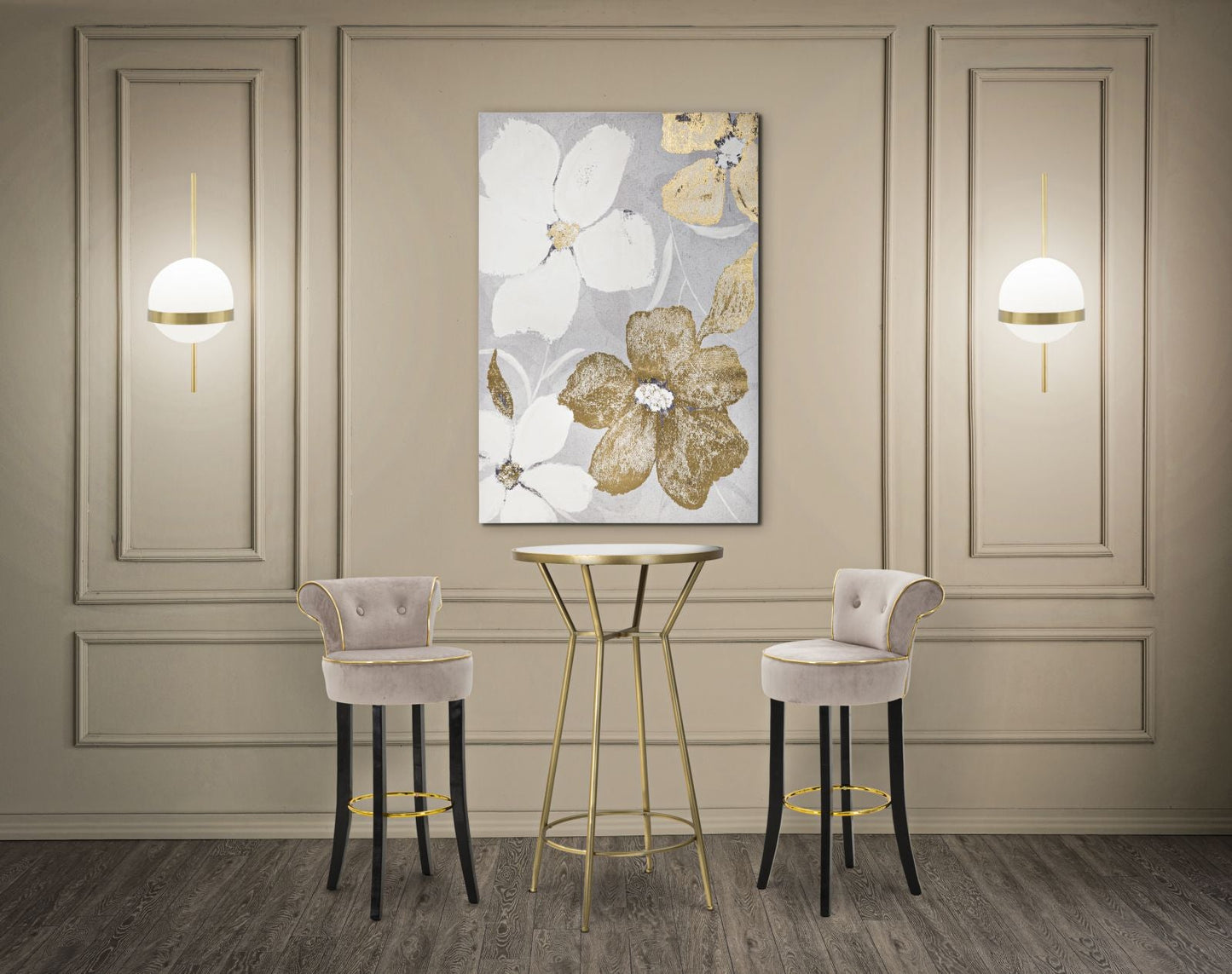 Blumendruck "Dinpinta" 80x3x120 cm