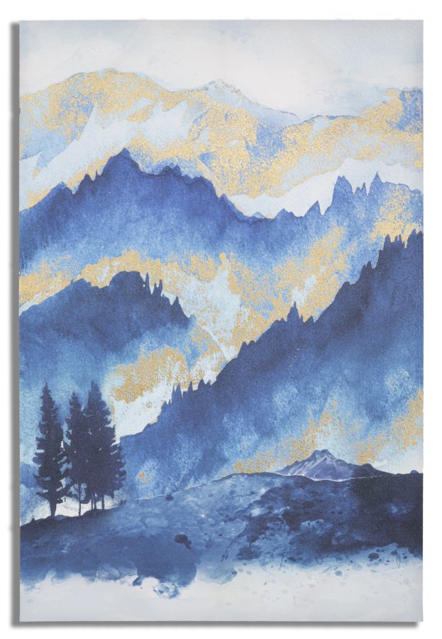 Leinwandbild "Bergbaum" 80x3x120 cm