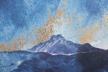Leinwandbild "Bergbaum" 80x3x120 cm