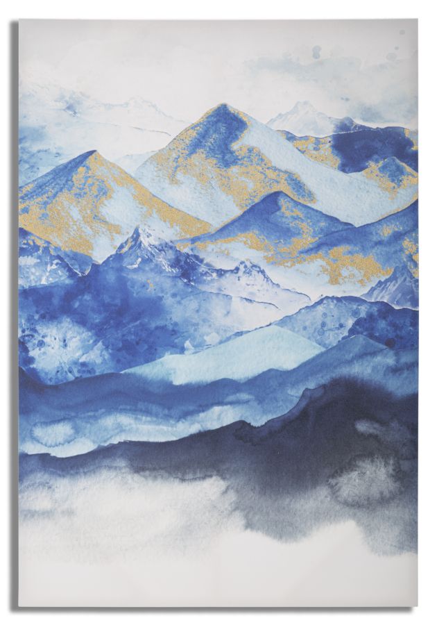 Kunstdruck Bezaubernde Berge 80x3x120 cm