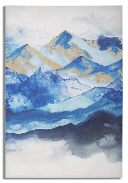 Kunstdruck Bezaubernde Berge 80x3x120 cm