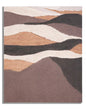 Abstract Desert Painting on Canvas 80x3.7x100 cm