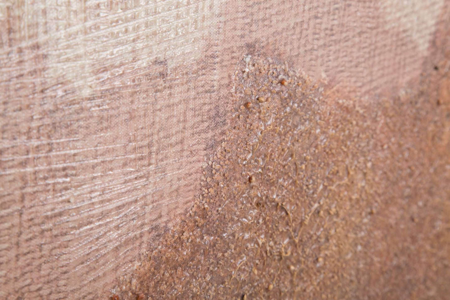 Abstraktes Gemälde auf Leinwand Browny 80x3,7x100 cm