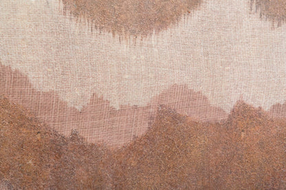 Abstraktes Gemälde auf Leinwand Browny 80x3,7x100 cm