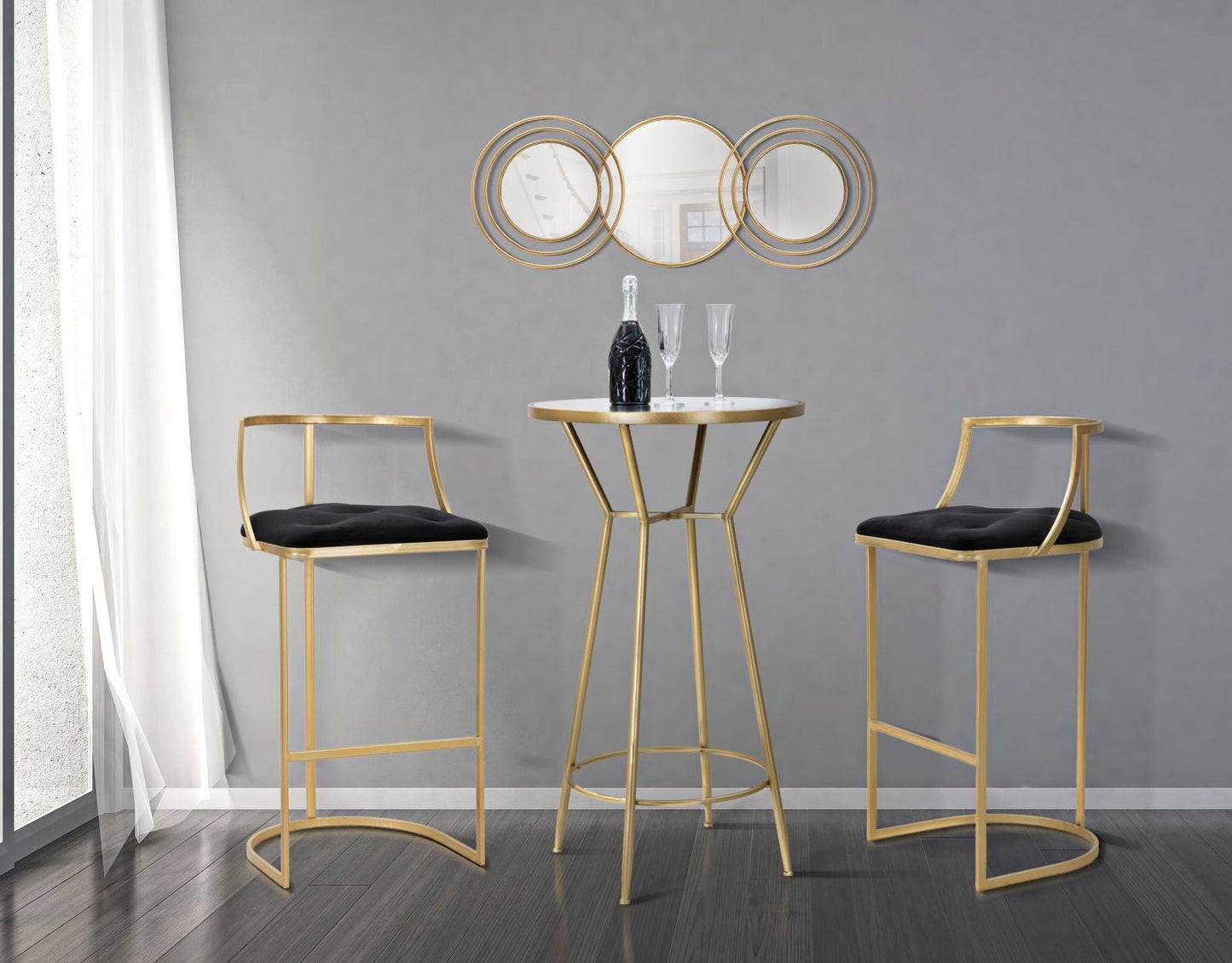 Barhocker Istanbul Elegant Ø 45x90