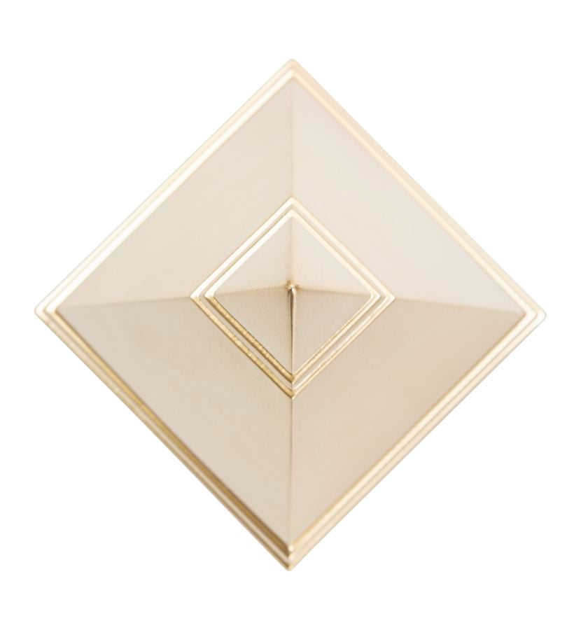 Elegante goldene Pyramide 11,5x11,5x15,5 cm