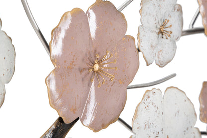Decorative iron panel in the shape of a cherry tree 101x6x72 cm