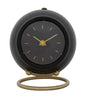 Elegant Ball Black Table Clock 16x13x19 cm