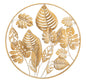 Jungle Round Decorative Iron Panel Ø 80 cm