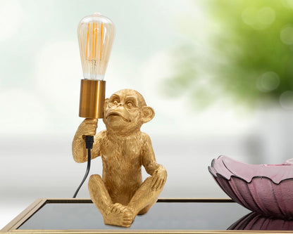 Lampada da Tavolo Scimmia - Stile e Allegria in Casa