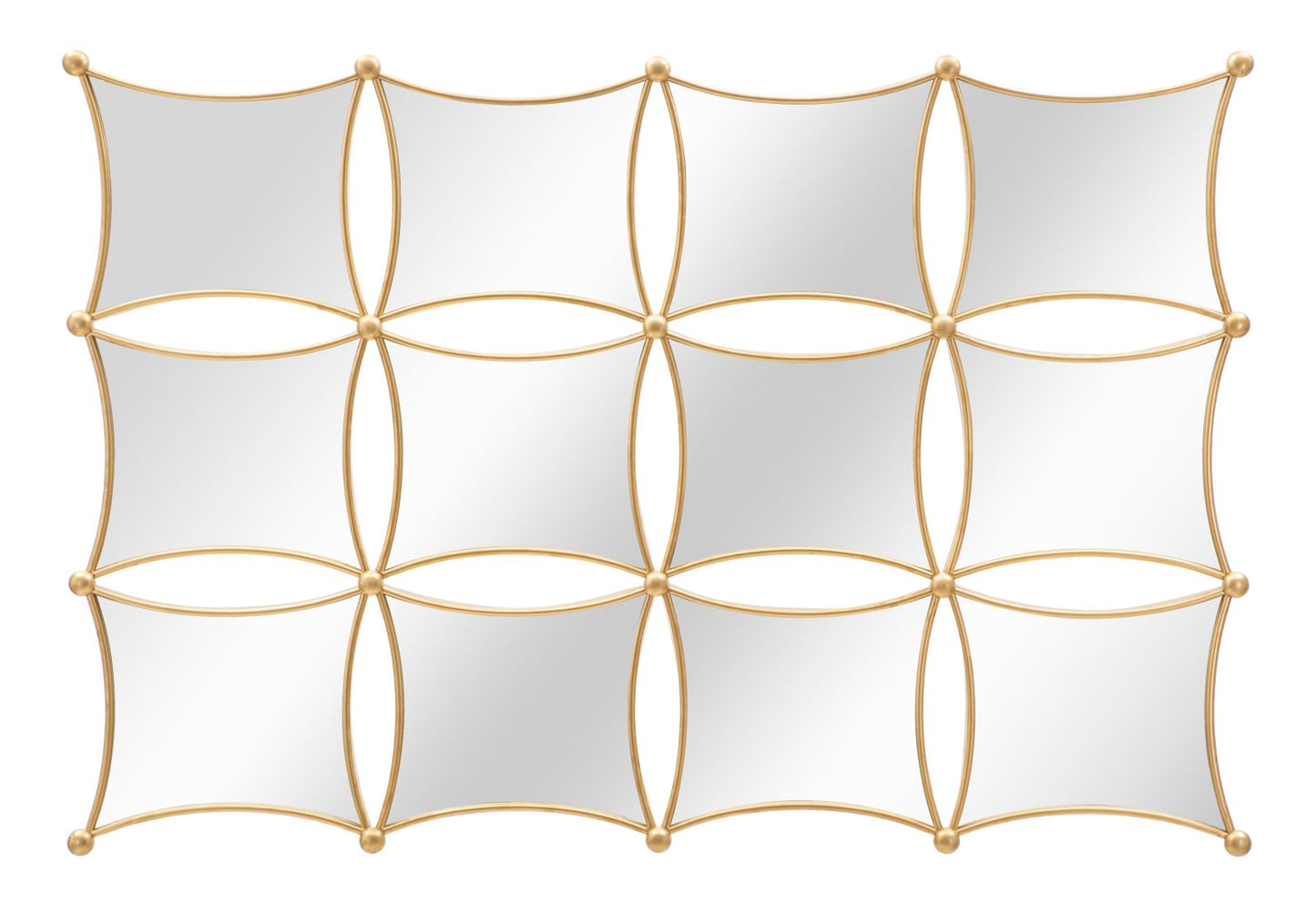 Geometrischer Spiegel Jalo 133x3x90 cm