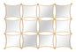 Jalo Geometric Mirror 133x3x90 cm