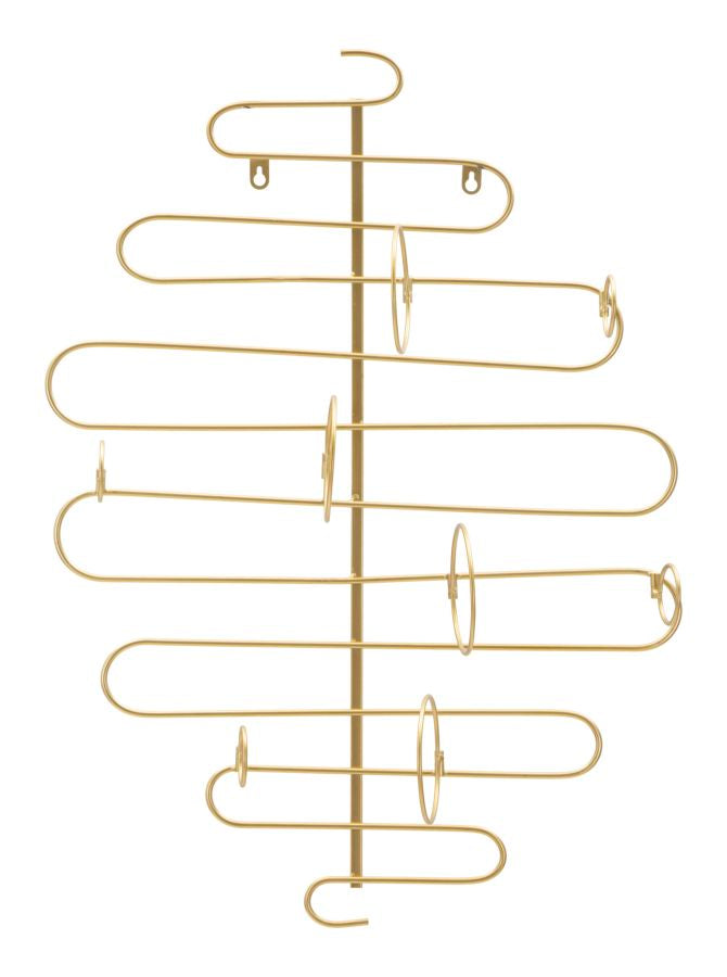 Elegantes Wand-Flaschenregal Alid – 53x13x72 cm
