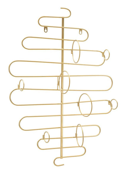 Elegantes Wand-Flaschenregal Alid – 53x13x72 cm