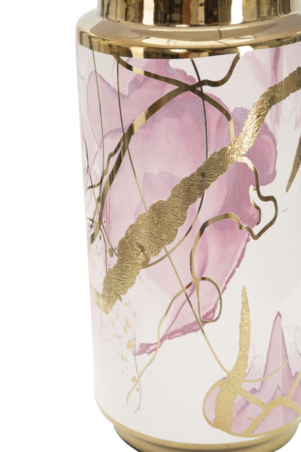 Tischleuchte Abstrakte Eleganz cm Ø 25x48