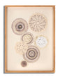 Circly Decorative Panel with Inserts - 45x3.2x60 cm