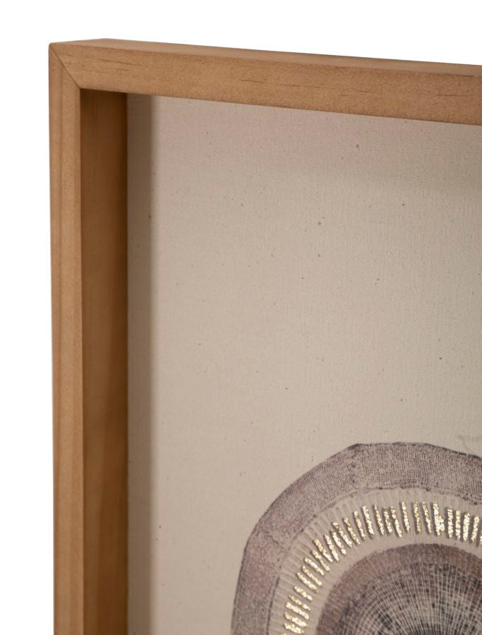 Dekoratives Paneel Circly mit Einlagen – 45x3,2x60 cm