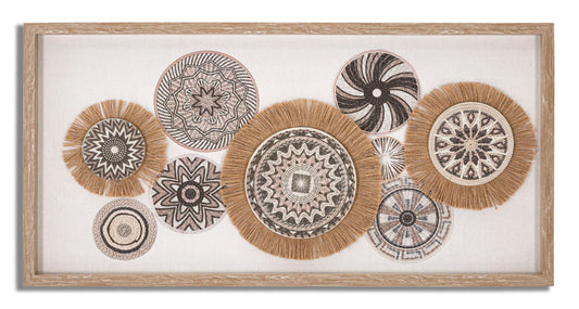 Kunstdruck auf Leinwand Marcy – 70x2,8x35 cm