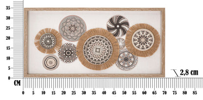 Stampa Artistica Marcy su Tela - 70x2,8x35 cm