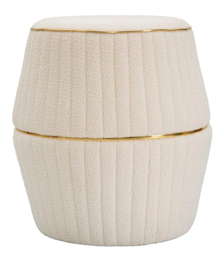 Pouf Island Plus Ø 50x52 cm - Eleganza e Comfort per Ogni Ambiente