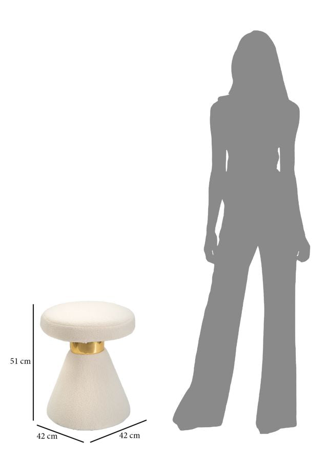 Couchtisch Iceland Ø 42 cm - Elegant und funktional