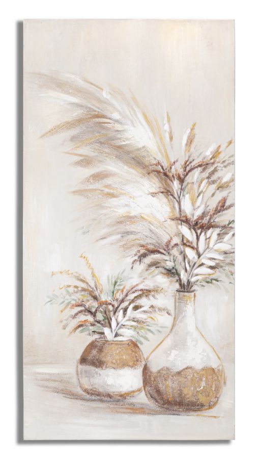 Kunstgemälde Kiukku auf Leinwand - 60x2,8x120 cm