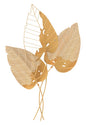 Decorative Iron Panel Autumn Golden Leaves cm 53x4x84.5