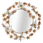 Elegant Brush Mirror Ø 82x4 cm