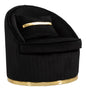 Space Plus Armchair Black Elegance Ø75x80