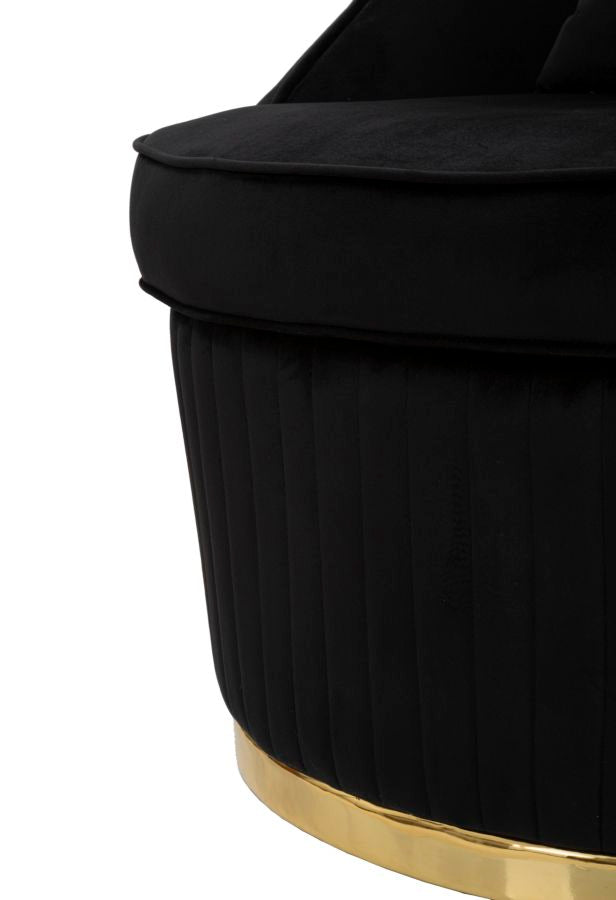 Sessel Space Plus Eleganz Schwarz Ø75x80