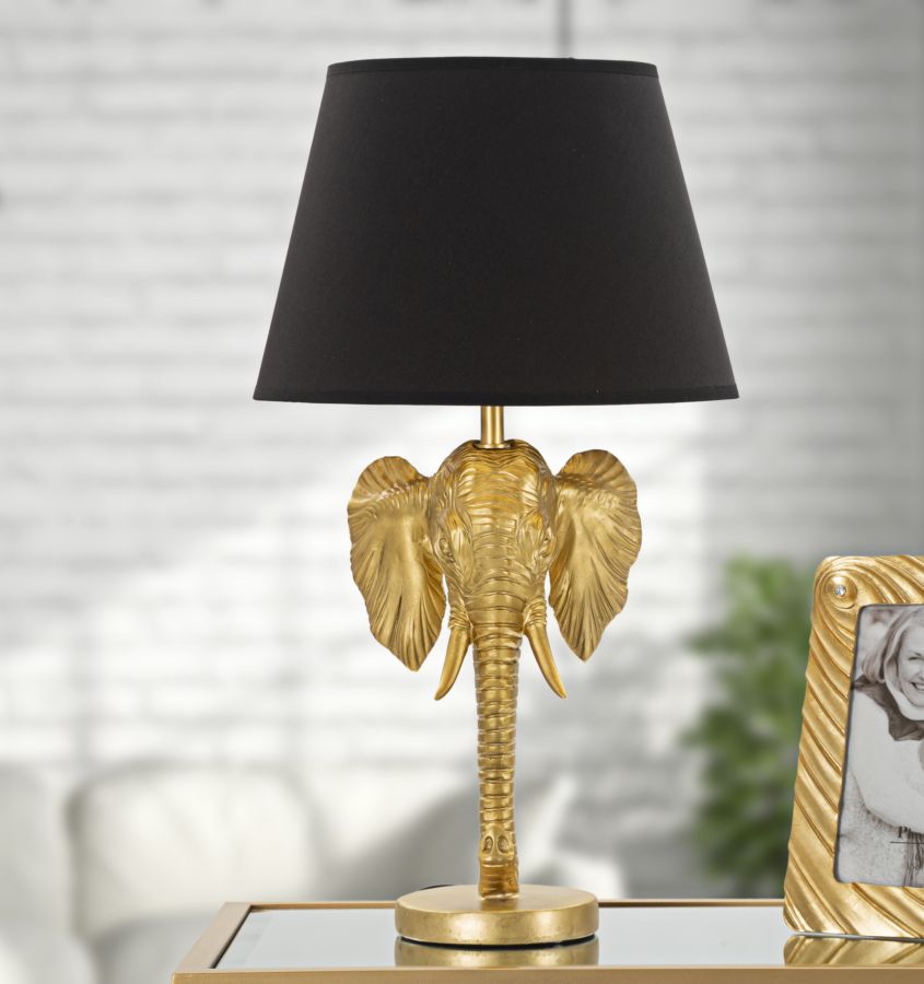 Tischleuchte Elefant Exklusives Design cm ø 32x59