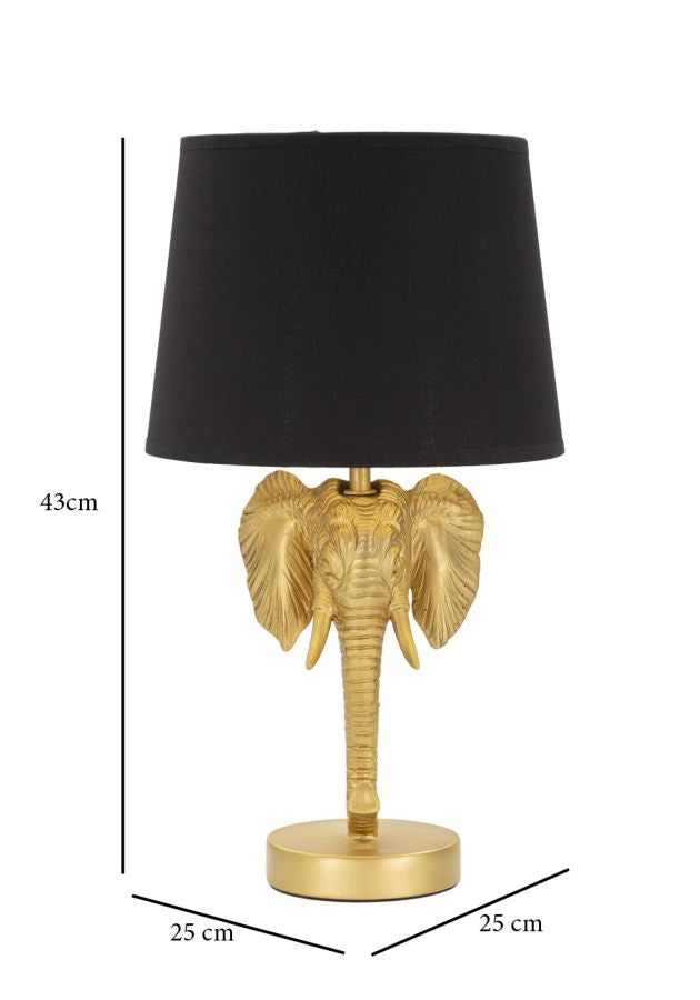Tischlampe Elefant Ø 25x43 cm