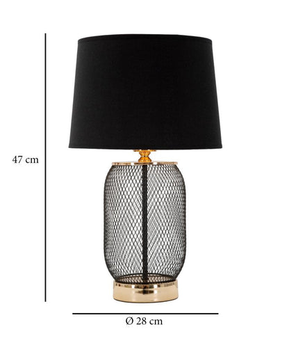 Elegante Tischleuchte Chaine cm ø 28x47
