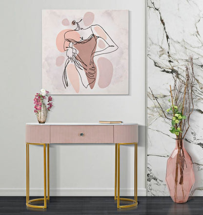 Stampa Artistica Donna 80x2,8x80 cm