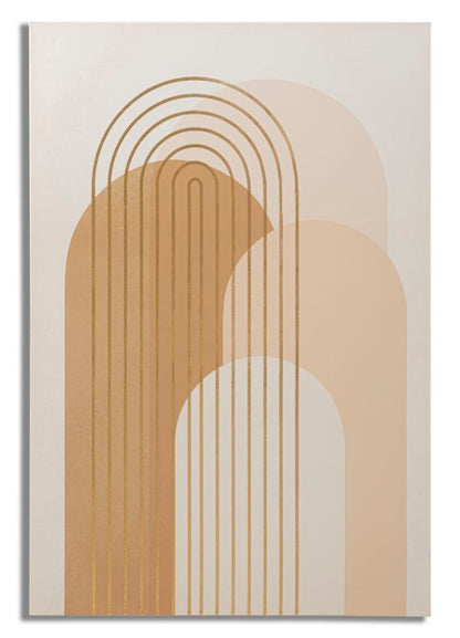 Glänzender Kunstdruck – 80x3x120 cm