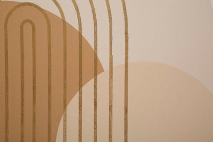 Glänzender Kunstdruck – 80x3x120 cm