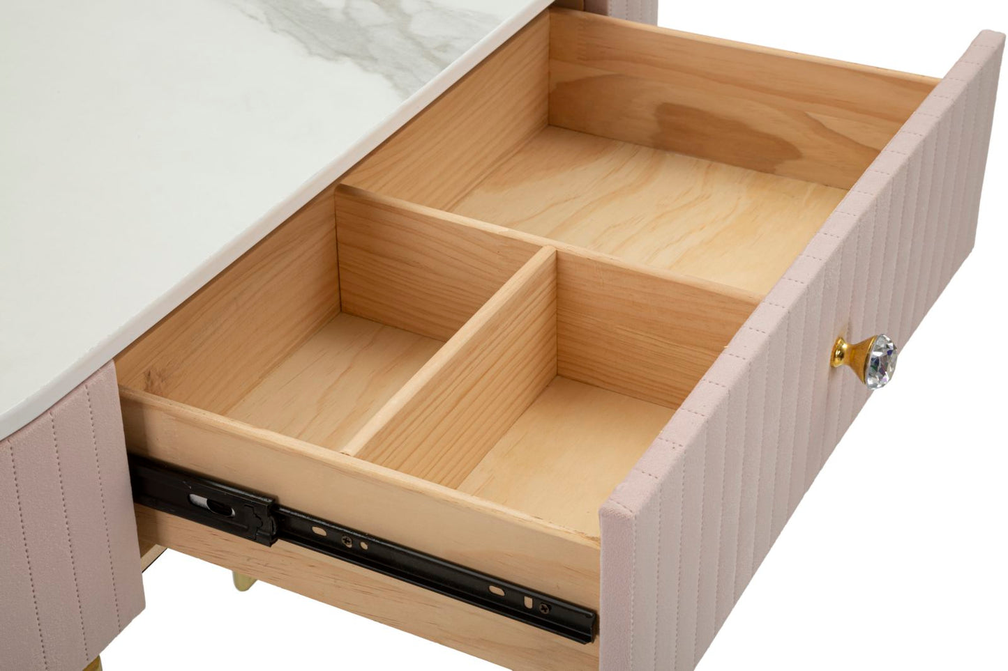 Konsole Elegant Montpellier Rosa 100x40x75 cm