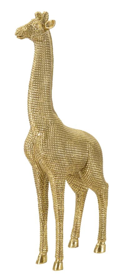 Elegante Giraffe in Gold 20x9,8x49