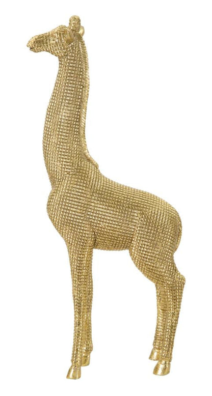 Elegante Giraffe in Gold 20x9,8x49
