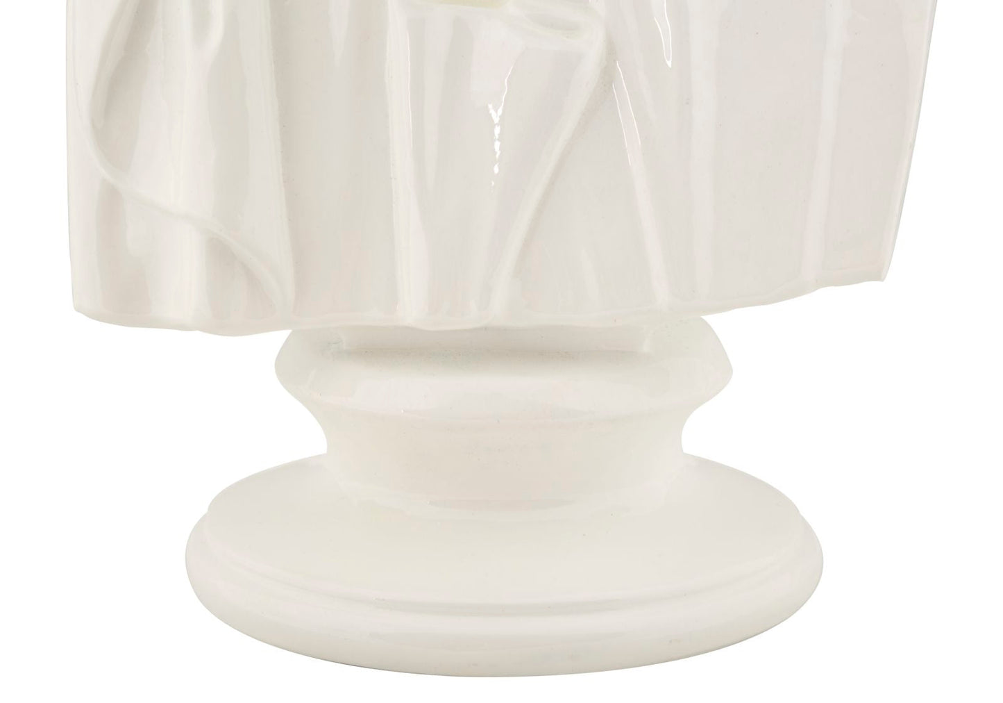 Skulptur Eleganter Weiser 12,9x12,5x25 cm