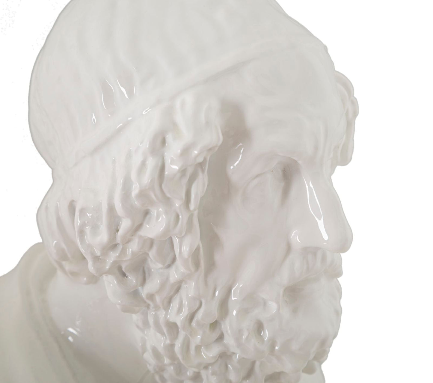 Skulptur Eleganter Weiser 12,9x12,5x25 cm