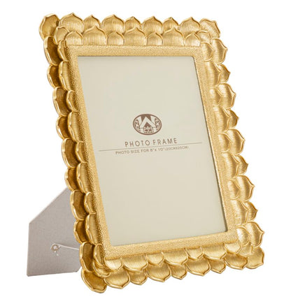 Eleganter Fotorahmen mit Blütenblättern 30x2,5x35 cm (innen 20x25 cm)