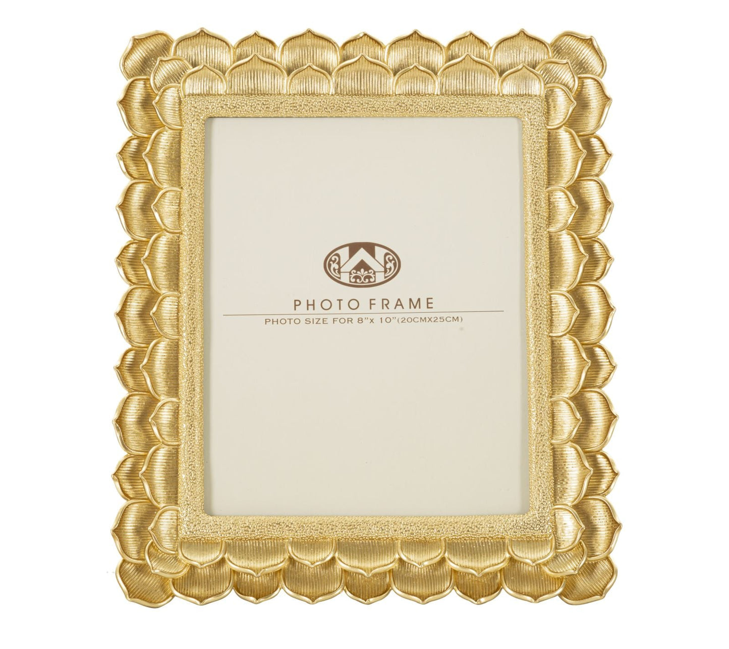 Eleganter Fotorahmen mit Blütenblättern 30x2,5x35 cm (innen 20x25 cm)