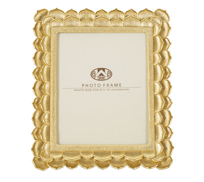 Eleganter Fotorahmen mit Blütenblättern 30x2,5x35 cm (innen 20x25 cm)